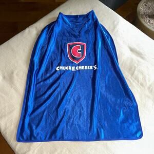 Chuck E Cheese Cheese’s Blue Kids Super Hero Cape 2016